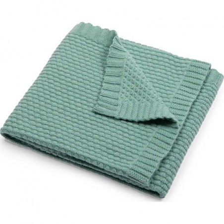 Couverture laine tricotée Pomme des bois - Moulin Roty