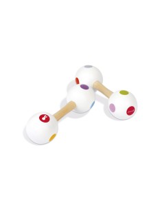 Haltère maracas confetti - instrument de musique enfant - Janod