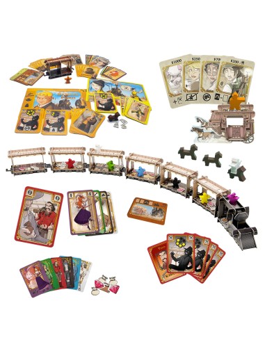 Colt Express - Convoyeurs & Train blindé - Jeux de société - Ludonaute