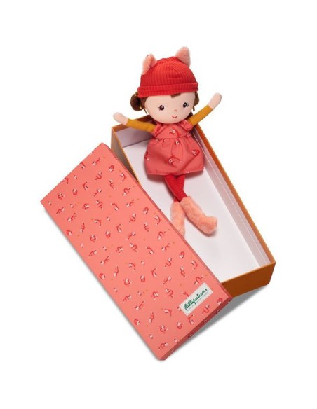 Poupée câline Alice dans boîte cadeau - Lilliputiens