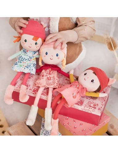 Poupée câline Alice dans boîte cadeau - Lilliputiens