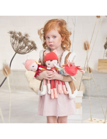 Poupée câline Alice dans boîte cadeau - Lilliputiens