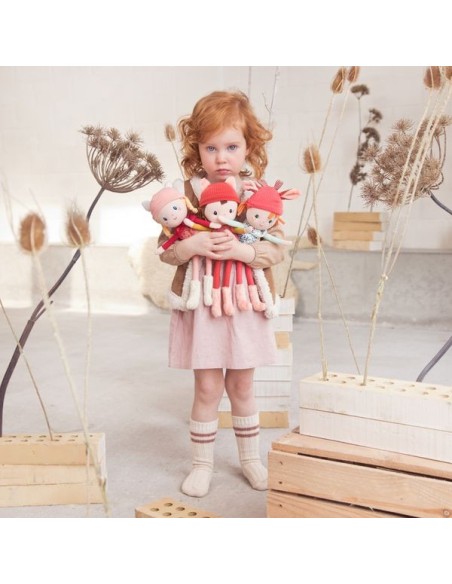 Poupée câline Alice dans boîte cadeau - Lilliputiens