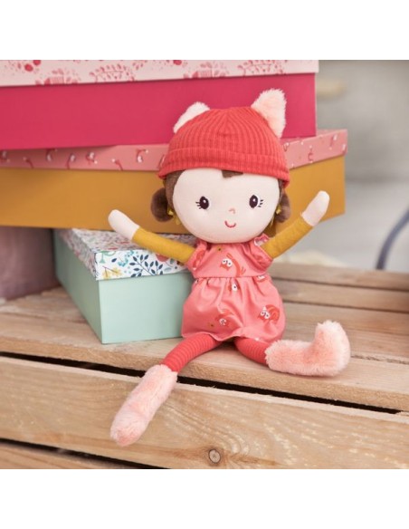 Poupée câline Alice dans boîte cadeau - Lilliputiens
