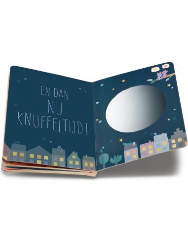 Livre d'apprentissage Nl en carton sur le rituel du coucher - Lilliputiens