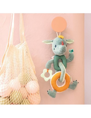 Chaîne d'activités sensorielles Joe le dragon aimantée en 3 parties - Lilliputiens