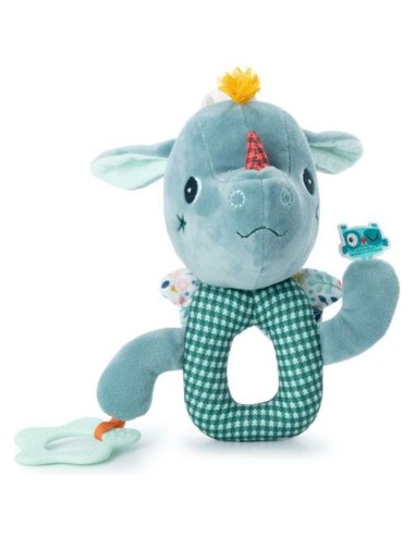 Chaîne d'activités sensorielles Joe le dragon aimantée en 3 parties - Lilliputiens