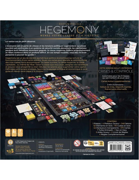 Hegemony - Jeux de société - Don't Panic Games