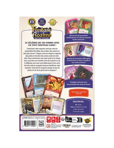 Fantasy Realms Deluxe - Jeu de Cartes - Don't Panic Games
