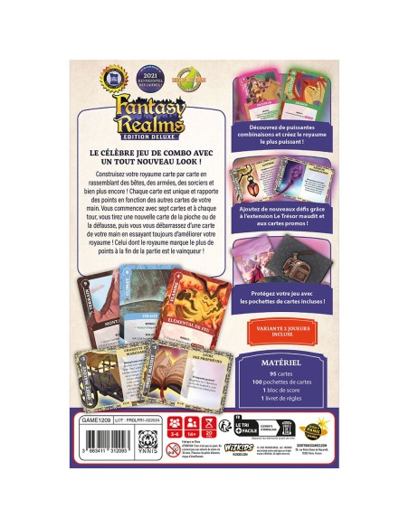 Fantasy Realms Deluxe - Jeu de Cartes - Don't Panic Games