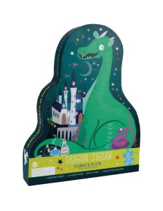 Puzzle Dragon envoûté 20 pièces - Puzzle enfant - Floss & Rock