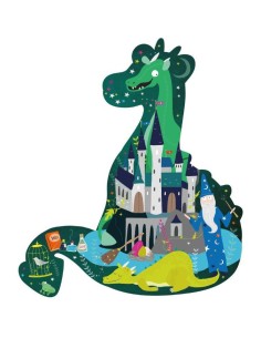 Puzzle Dragon envoûté 20 pièces - Puzzle enfant - Floss & Rock 2