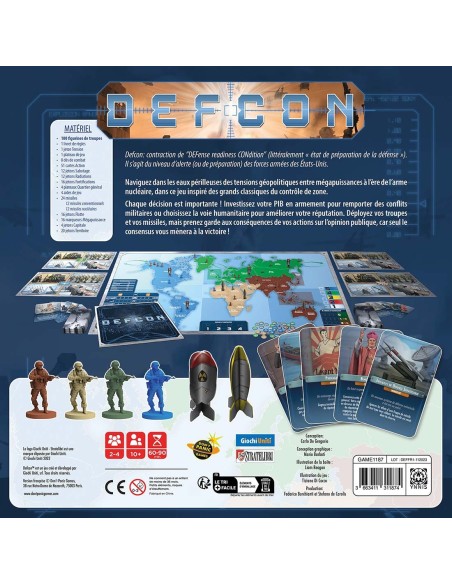 Defcon - Jeu de Société - Jeu de Plateau - Don't Panic Games