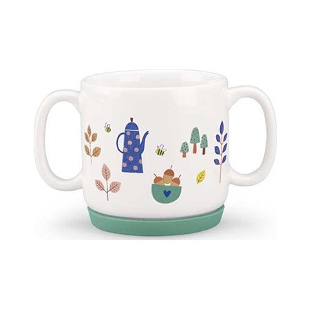 Set de vaisselle - Porcelaine - Pomme des Bois - Moulin Roty
