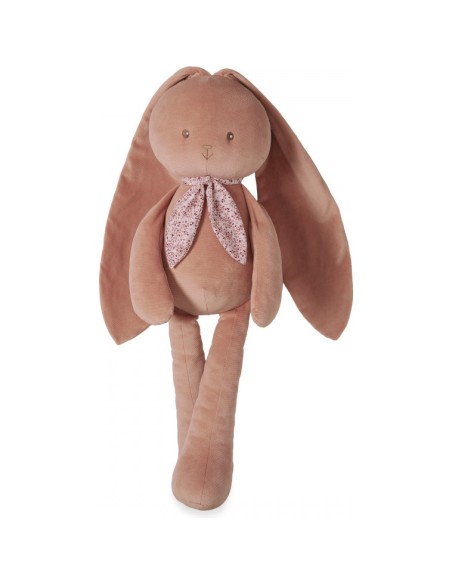 Grande peluche lapin - Grosse peluche terracotta 80 cm pour bébé - Kaloo