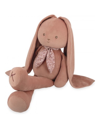 Grande peluche lapin - Grosse peluche terracotta 80 cm pour bébé - Kaloo