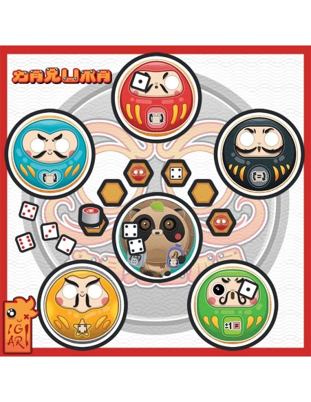 Daruma - Jeu de Société - Jeu de Dés - Igiari