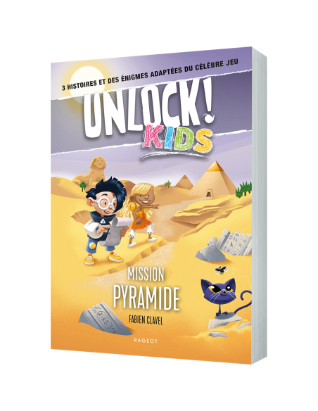 Unlock! Kids: Mission pyramide - Jeux enfants - Rageot