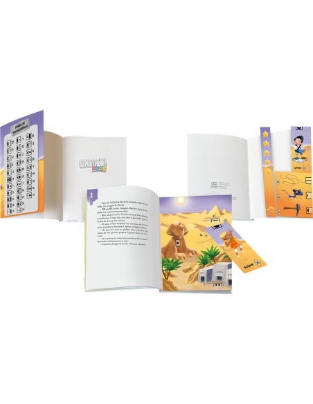 Unlock! Kids: Mission pyramide - Jeux enfants - Rageot