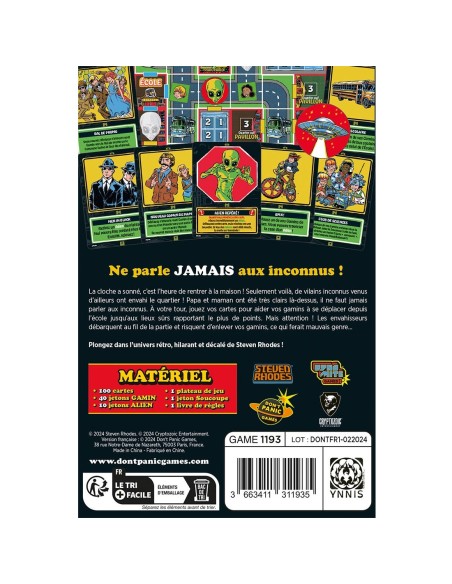 Don't Talk to Strangers - Jeu de Société - Jeu de Cartes - Don't Panic Games