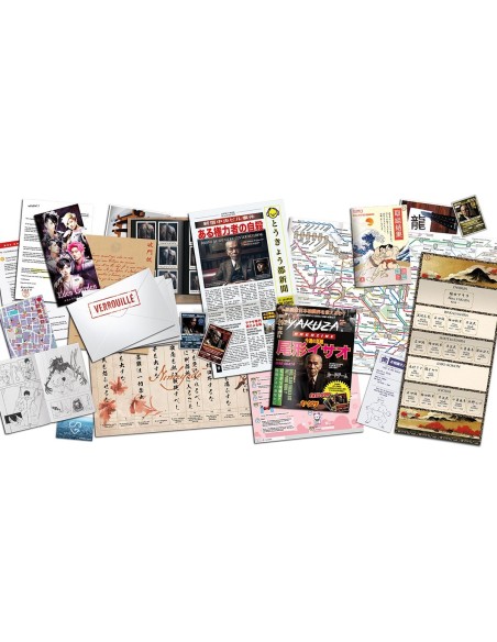 Le Secret des Yakuzas - Dossiers Criminels - Jeu d'Enquête - Platonia Games