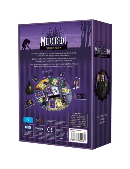 Mercredi - L'Attaque du Hyde - Jeux de société - Mixlore