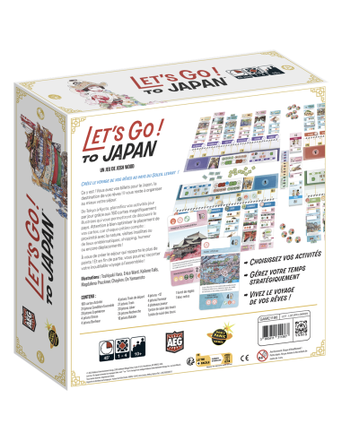 Let's Go ! To Japan - Jeu de Société - Don't Panic Games