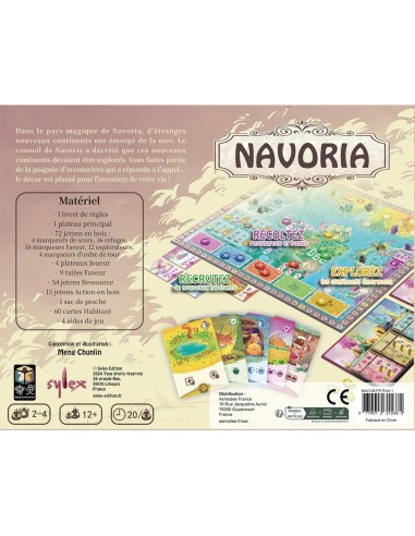 Navoria - Jeu de Société - Sylex