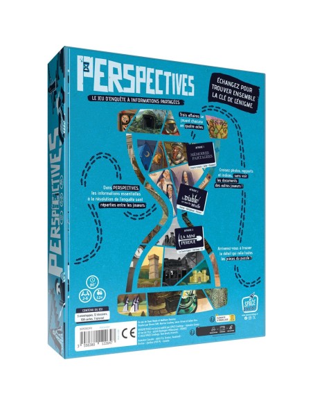 Perspectives - Jeu de Société - Jeu d'Enquête - Space Cowboys