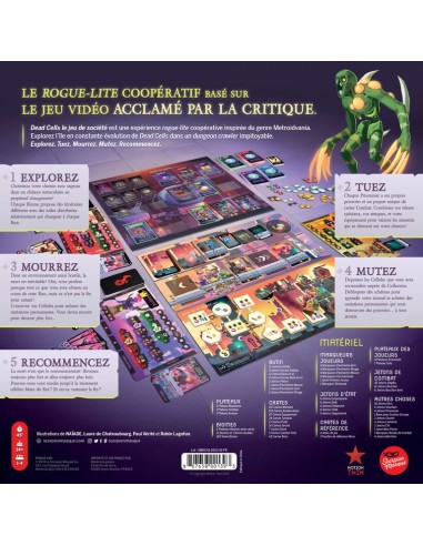 Dead Cells: Le Jeu de Société Rogue-Lite - Scorpion Masqué - Jeux de société - Le Scorpion Masqué