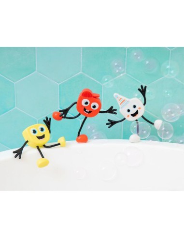 Coffret Personnage jaune Alex - Jouet de bain - Glo Pals
