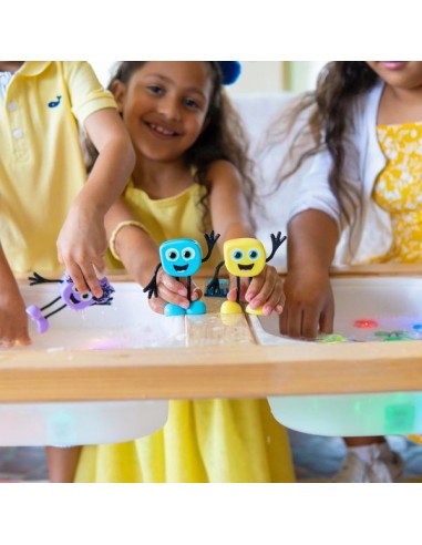 Coffret Personnage jaune Alex - Jouet de bain - Glo Pals