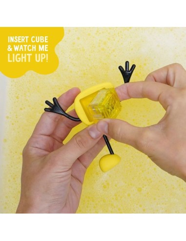 Coffret Personnage jaune Alex - Jouet de bain - Glo Pals