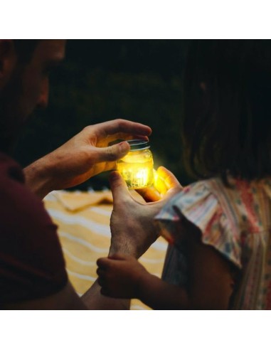 Cubes lumineux jaunes Alex - Jouet de bain - Glo Pals
