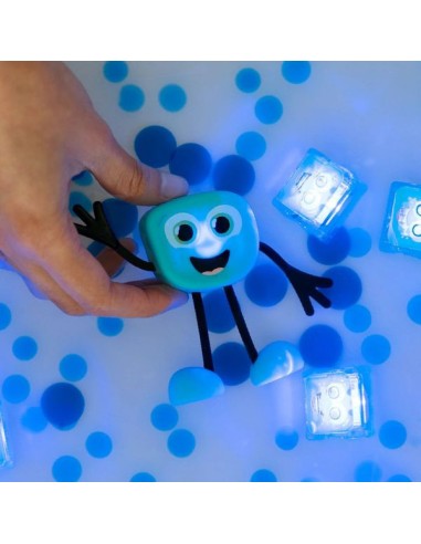 Coffret Personnage bleu Blair - Jouet de bain - Glo Pals