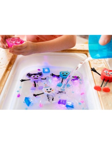 Coffret Personnage bleu Blair - Jouet de bain - Glo Pals