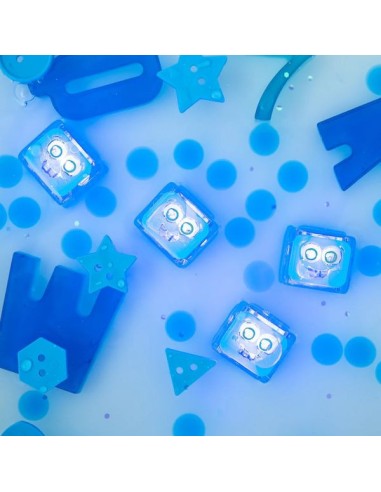 Cubes lumineux bleus Blair - Jouet de bain - Glo Pals