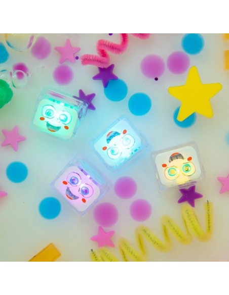 Cubes lumineux bleus Blair - Jouet de bain - Glo Pals