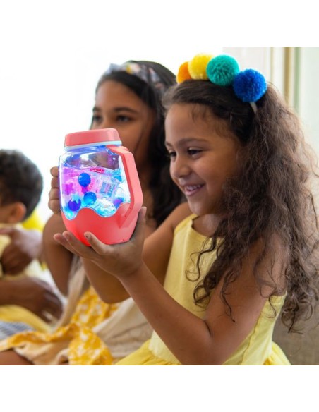 Bocal de jeu sensoriel corail - Glo Pals