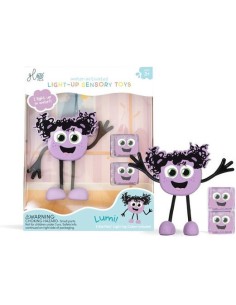 Coffret Personnage violet Lila - Jouet de bain - Glo Pals