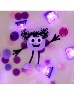 Coffret Personnage violet Lila - Jouet de bain - Glo Pals 2