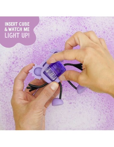 Coffret Personnage violet Lila - Jouet de bain - Glo Pals