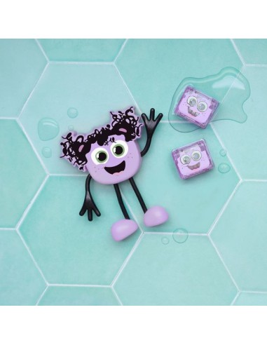 Coffret Personnage violet Lila - Jouet de bain - Glo Pals
