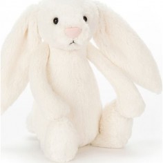 Lapin blanc 31 cm - Bashful - Jellycat