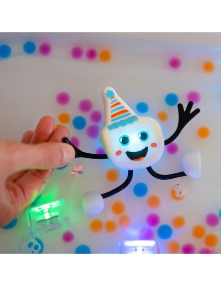 Coffret Personnage blanc Party Pal - Jouet de bain - Glo Pals