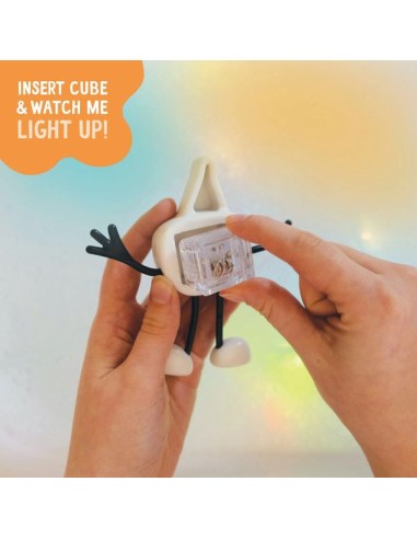 Coffret Personnage blanc Party Pal - Jouet de bain - Glo Pals