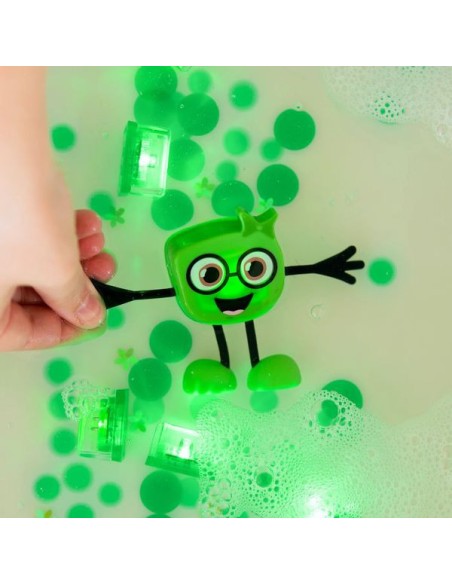 Coffret Personnage vert Pippa - Jouet de bain - Glo Pals