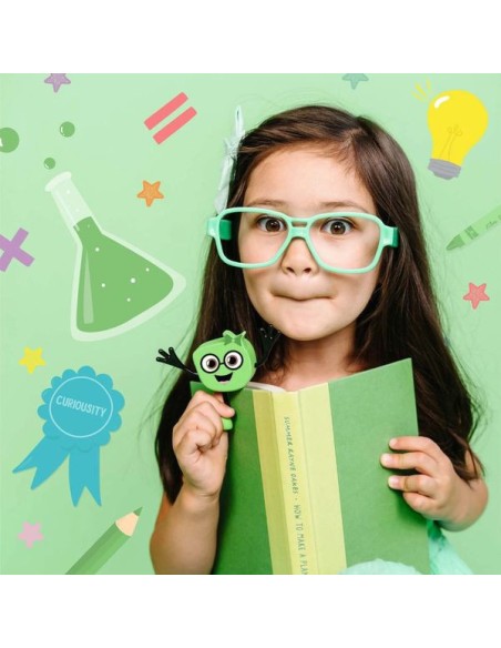 Coffret Personnage vert Pippa - Jouet de bain - Glo Pals