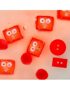 Cubes lumineux rouges Sammy - Jouet de bain - Glo Pals 2