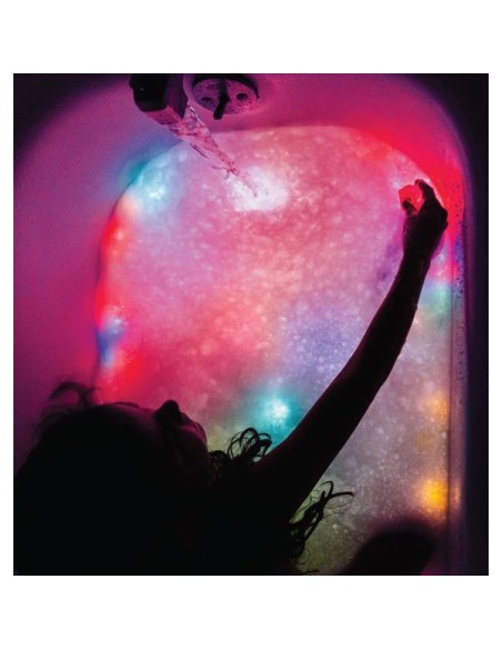 Cubes lumineux rouges Sammy - Jouet de bain - Glo Pals